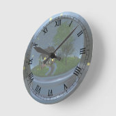 Firefly Globe Clock Runde Wanduhr (Winkel)