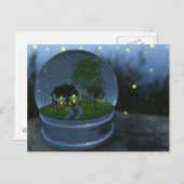 Firefly Globe Postcard Postkarte (Vorne/Hinten)