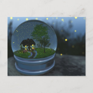 Firefly Globe Postcard Postkarte