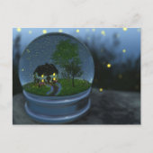 Firefly Globe Postcard Postkarte (Vorderseite)