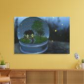 Firefly Globe Wrapped Canvas Leinwanddruck (Insitu (Wohnzimmer))