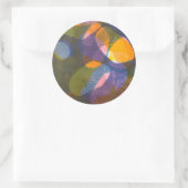 Firefly I Runder Aufkleber (Tasche)