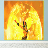 Firefly Leinwanddruck (Insitu (Holzboden))