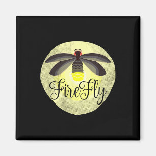 Firefly Lightning Bug Summer Gift Magnet