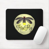 Firefly Lightning Bug Summer Gift Mousepad (Mit Mouse)