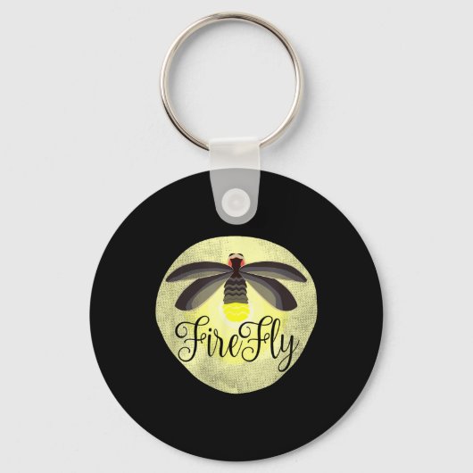 Firefly Lightning Bug Summer Gift Schlüsselanhänger (Vorderseite)