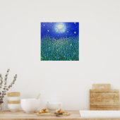 Firefly Moon Poster (Küche)