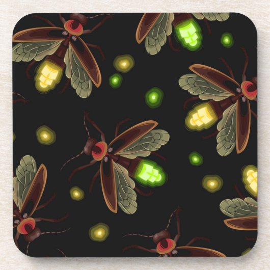 Firefly Moth Insect Bug | Moth Cork Untersetzer Se (Vorderseite)