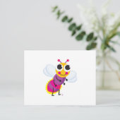 Firefly Postcard Postkarte (Stehend Vorderseite)