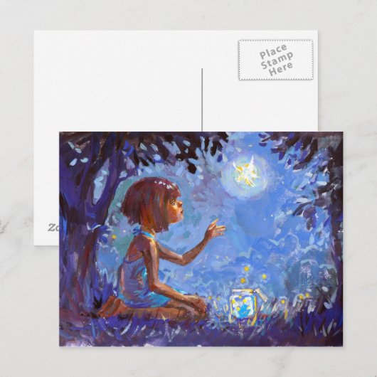 Firefly Postkarte (Vorne/Hinten)
