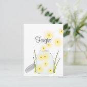 Firefly Postkarte (Stehend Vorderseite)