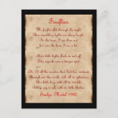 Firefly Postkarte (Vorderseite)