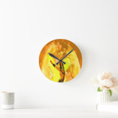 Firefly Runde Wanduhr (Zuhause)