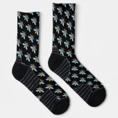 Firefly (schwarz) - Athletische Socken (Rechts)