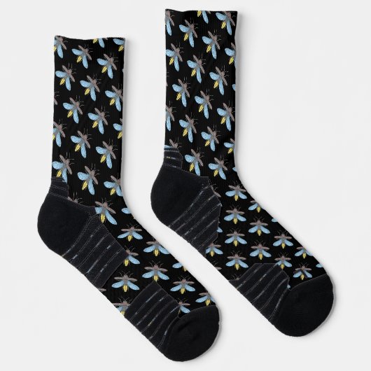 Firefly (schwarz) - Athletische Socken (Rechts)