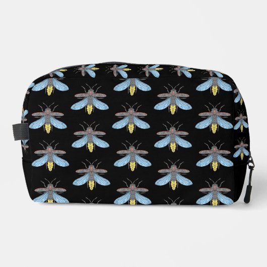 Firefly (schwarz) - Dopp-Kit Waschbeutel (Vorderseite)