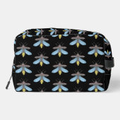Firefly (schwarz) - Dopp-Kit Waschbeutel (Rückseite)