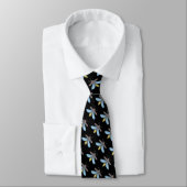 Firefly (schwarz) - Neck Tie Krawatte (Gebunden)