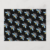 Firefly (schwarz) - Postkarte (Vorderseite)