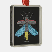 Firefly (schwarz) - Premium Ornament Aus Metall (Rechts)