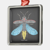 Firefly (schwarz) - Premium Ornament Aus Metall (Links)