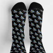 Firefly (schwarz) - Premium Socken (Oben)