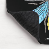 Firefly (Single schwarz) - Maus-Pad Mousepad (Ecke)