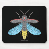 Firefly (Single schwarz) - Maus-Pad Mousepad (Vorne)