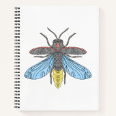 Firefly (Single weiß) - Notebook Notizblock (Vorderseite)