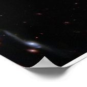 Firefly Sparkle Galaxy Cluster MACS J1423 Poster (Ecke)