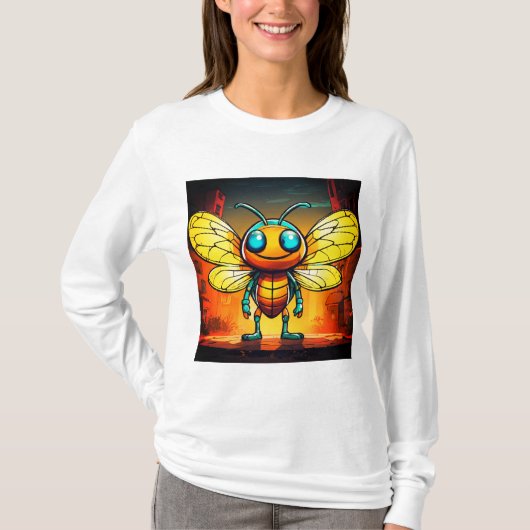 Firefly Vector Illustration T-Shirt (Vorderseite)