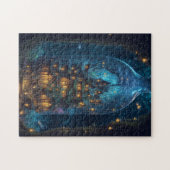 Firefly Village | Fantasy Digital Art Puzzle (Horizontal)