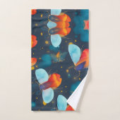 Firefly Watercolor Personalisiertes Muster Badhandtuch Set (Handtuch)