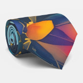 Firefly Watercolor Personalisiertes Muster Krawatte (Gerollt)