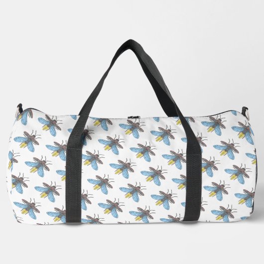 Firefly (weiß) - Duffle Bag (Vorderseite)