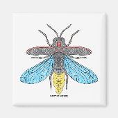 Firefly (weiß) - Magnet (Vorne)