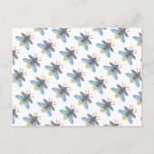 Firefly (weiß) - Postkarte (Vorderseite)