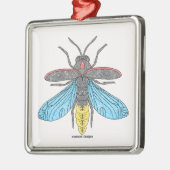 Firefly (weiß) - Premium-Ornament Ornament Aus Metall (Links)