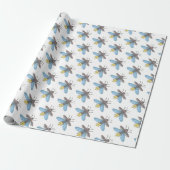 Firefly (weiß) - Wrapping Paper Geschenkpapier (Ungerollt)