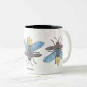 Firefly - Zwei-Tonen-Tasse Zweifarbige Tasse (VorderseiteRechts)