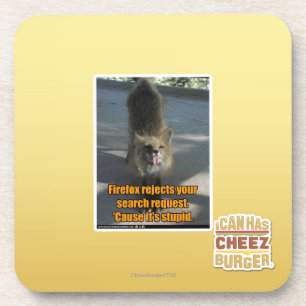 Firefox Ausschüsse Getränkeuntersetzer