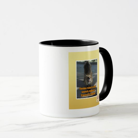 Firefox Ausschüsse Tasse (VorderseiteRechts)