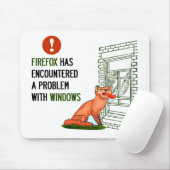 Firefox hat auf ein Problem mit Fenstern gestoßen Mousepad (Mit Mouse)