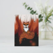 Firefox Postkarte (Stehend Vorderseite)