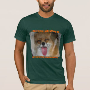Firefox und Windows T-Shirt
