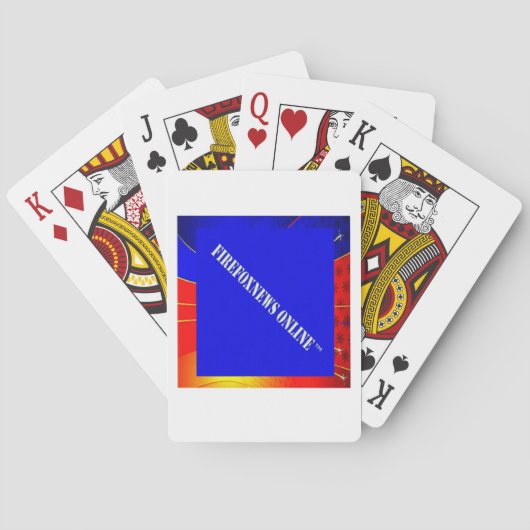 FIREFOXNEWS ONLINE™ Classic Playing Cards Spielkarten (Rückseite)