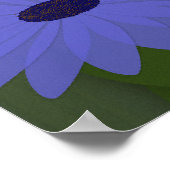 Firefrefly tanzt auf Blume Poster (Ecke)