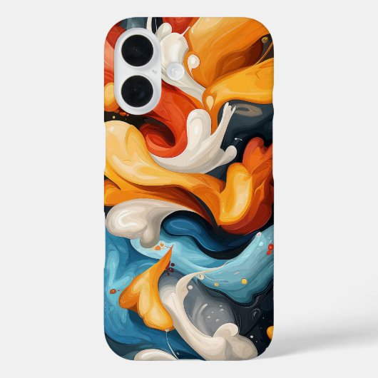 Firefruit Flora Case-Mate iPhone Hülle (Rückseite)