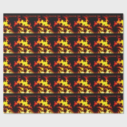 Fireglow Geschenkpapier (Flach)