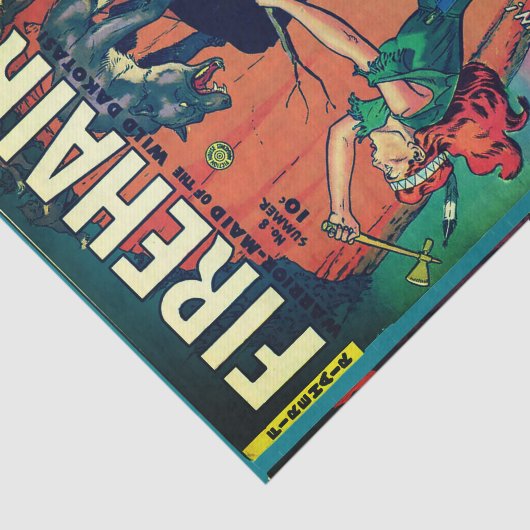 Firehair #8 - Kriegermädchen der Dakotas! Seidenpapier (Ausschnitt)